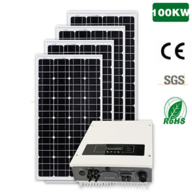 1kw-100kw ACDC on grid solar power system for home without battery working 25 years