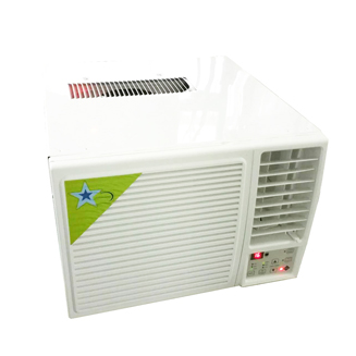 Window type 12V/24V/48V DC 6000btu-24000btu 100% off Grid Solar Air Conditioner