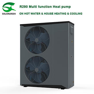 R290 Monoblock Series Multifuntion Heat Pump (Heating/Cooling +DHW)