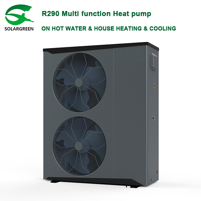 R290 Monoblock Series Multifuntion Heat Pump (Heating/Cooling +DHW)