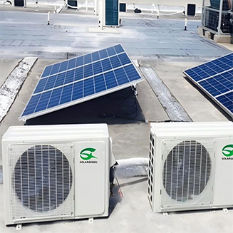 SOLARGREEN ACDC Direct Drive Solar Air Conditioner: Cool Air, Even When the Grid Goes Down